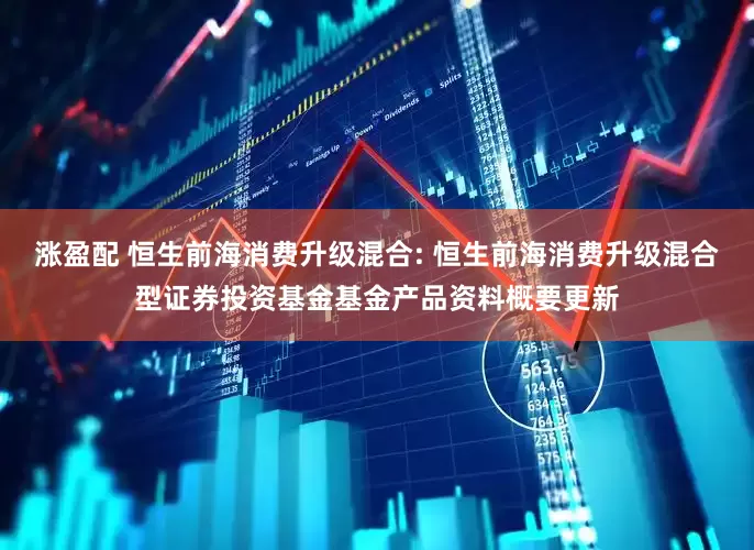 涨盈配 恒生前海消费升级混合: 恒生前海消费升级混合型证券投资基金基金产品资料概要更新